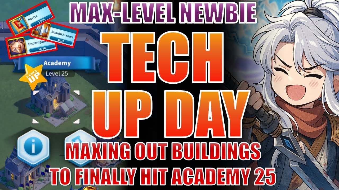 FINALLY Academy Level 25 With More Than Gem! TECHING UP To Be Semi-T5! | MAX Level Newbie in 3879