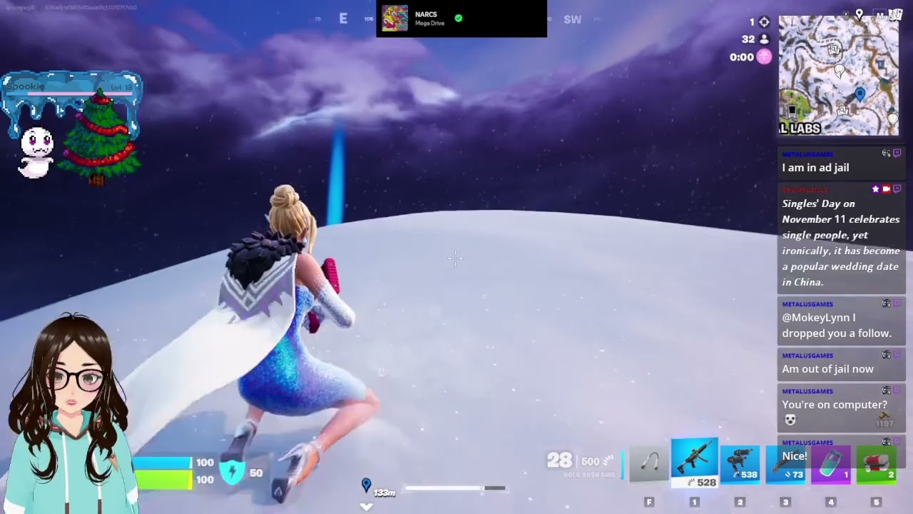 Bare legs on ice? Naurrr | 