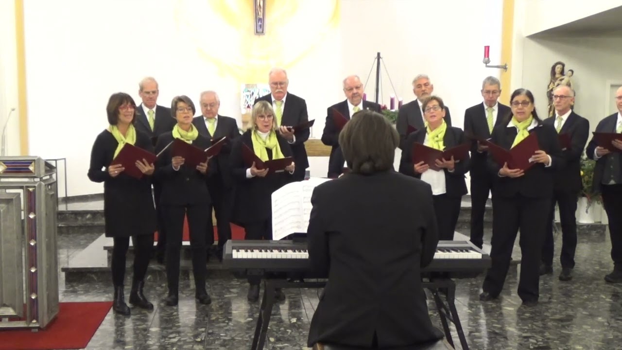 MGV Loreley Niederberg beim Adventskonzert 2023 in Arenberg