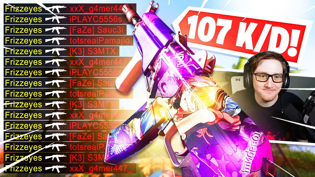 i used SCUMPS OVERPOWERED AK74u.. 107 K/D GAMEPLAY! (Best AK74u Class Setup) - Cold War
