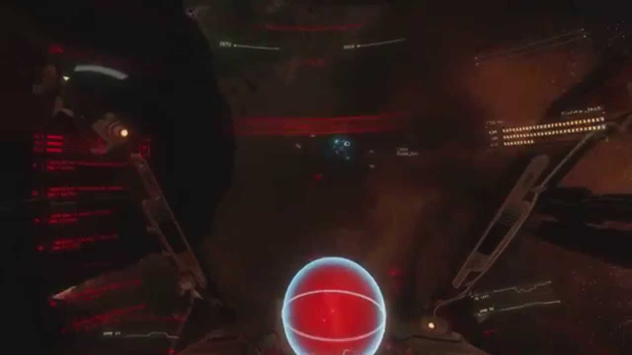 Star Citizen 1.3 - Squadron Battle - A lone Vanduul Glaive is intercepted by a squadron of Hornets.