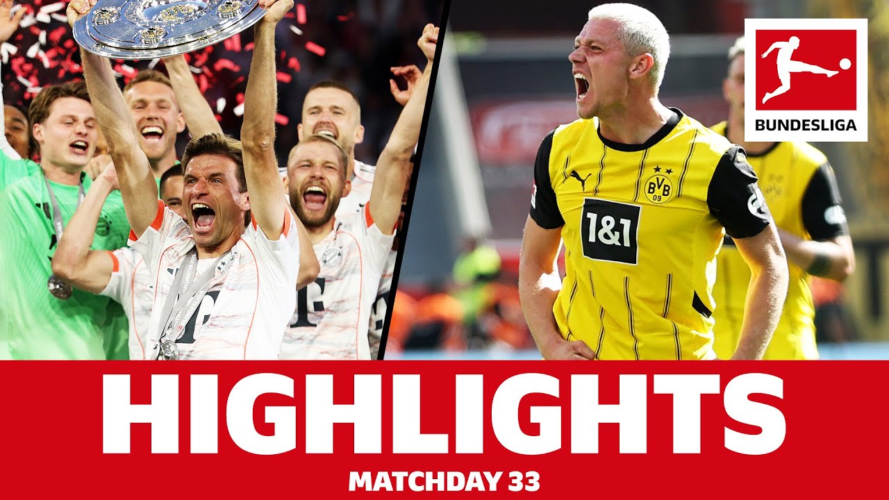 ALL HIGHLIGHTS | BUNDESLIGA | MATCHDAY 33