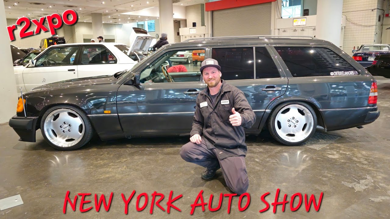 My 1990 Mercedes Wagon goes to r2xpo at the New York Auto Show