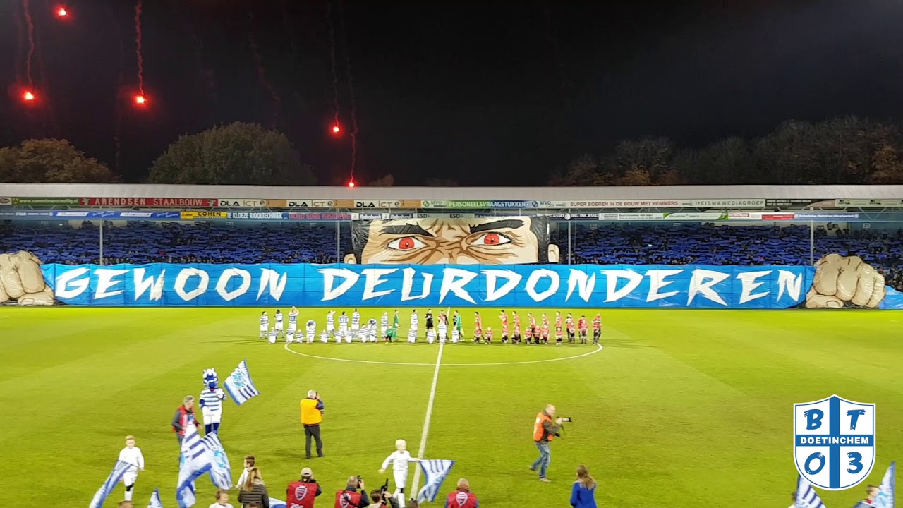 'Gewoon deurdonderen' De Graafschap - NEC  17-11-2018
