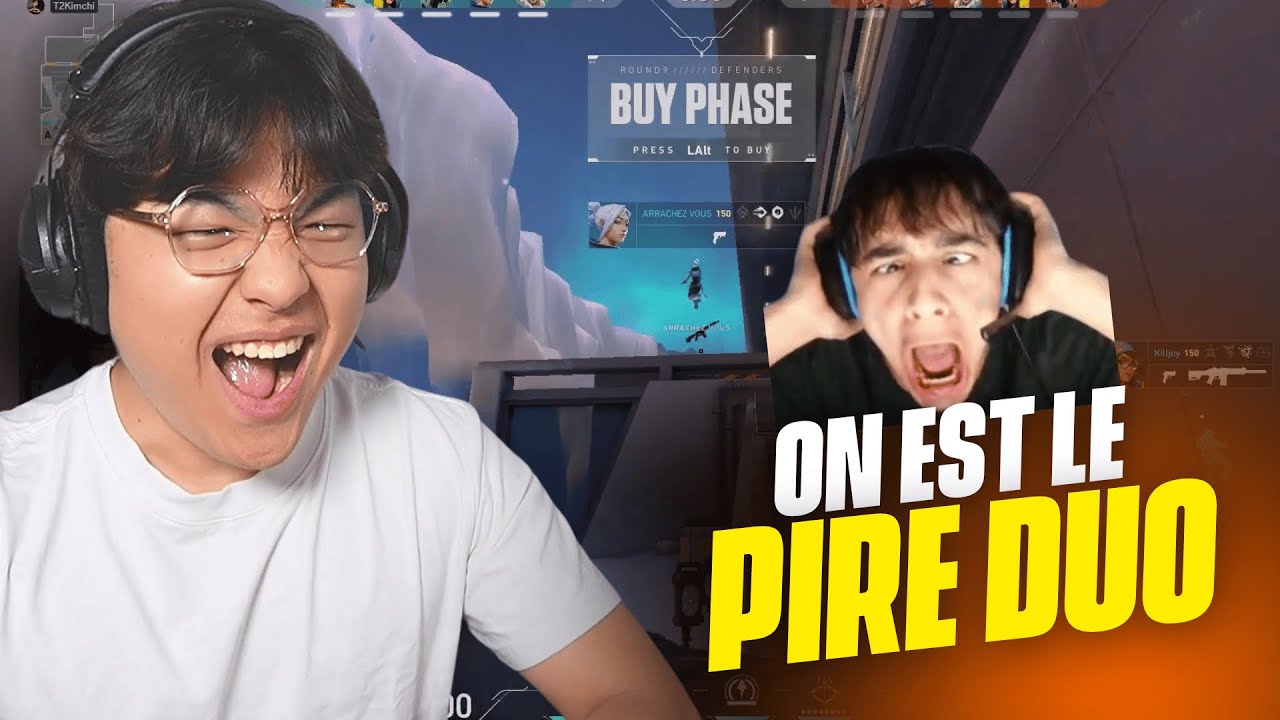 Kimchi et Fugu = BORDEL | Valorant ft. fugu_fps