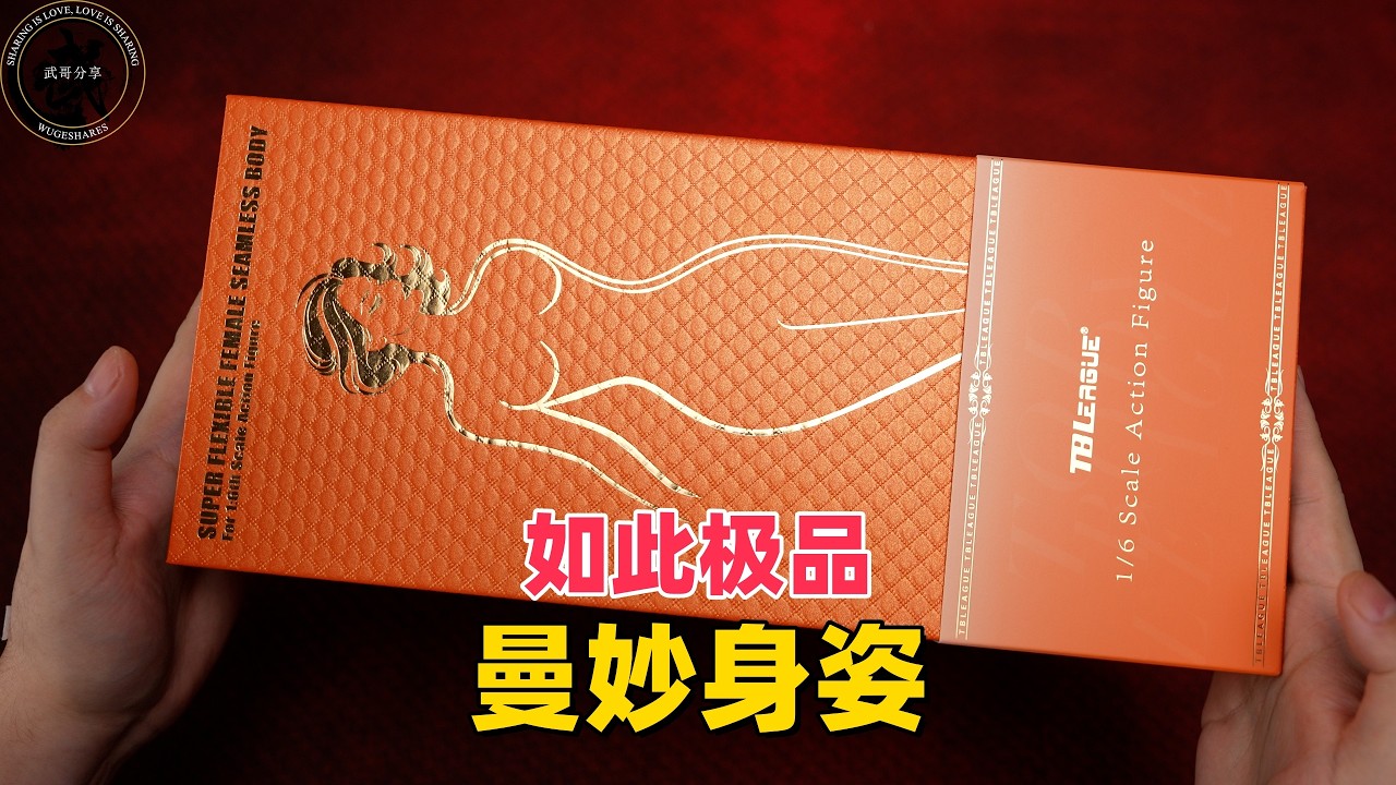 曼妙身姿，如此极品！【武哥分享】TBLeague全面升级新TPE1/6女素体开箱测评