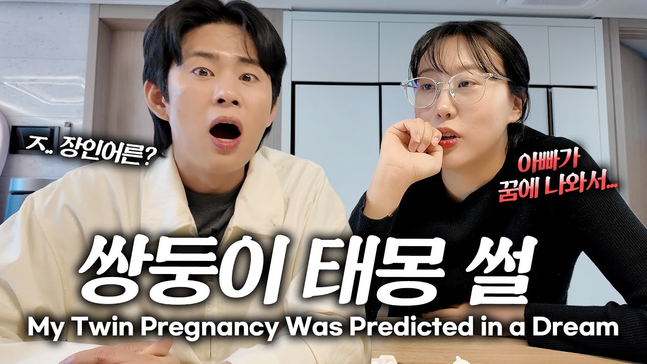 하늘에서 아버지가 내려준 쌍둥이?! 소름돋는 태몽썰 & 난임병원 졸업날! [임신일기 6화] My Twin Pregnancy Was Predicted in a Dream
