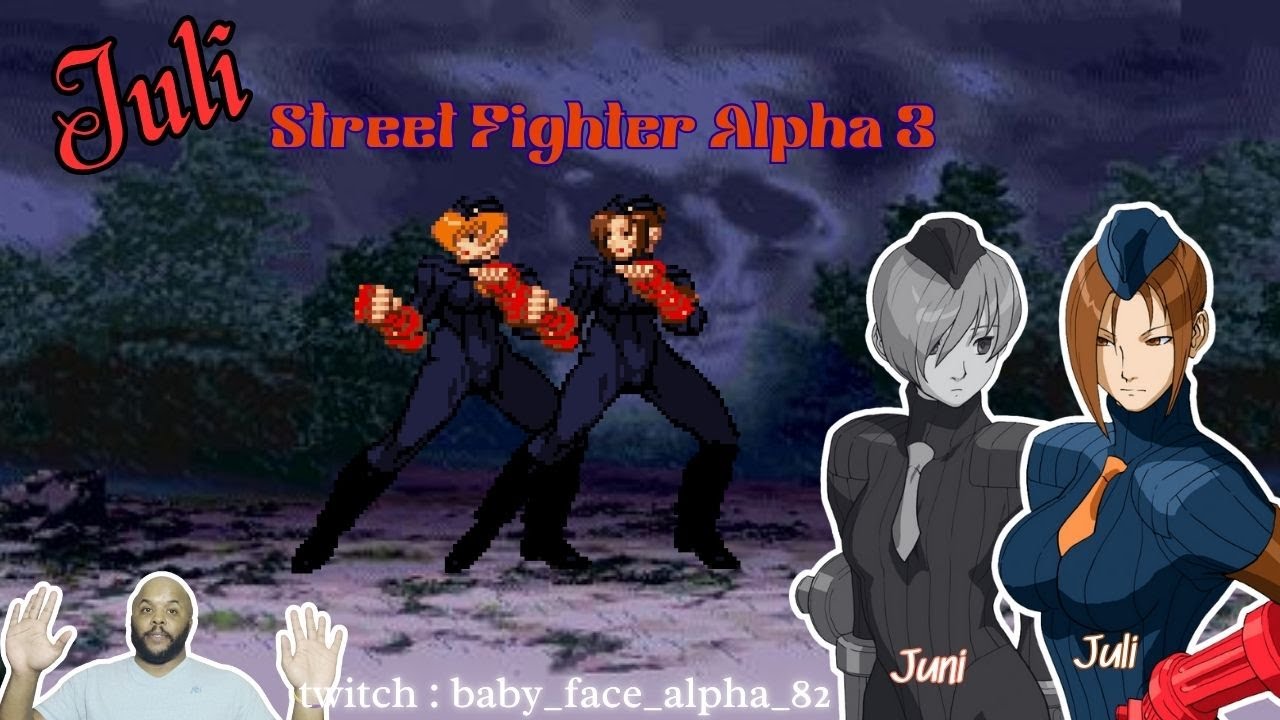 JULI | STREET FIGHTER ALPHA 3 | PLAYSTATION GAMEPLAY