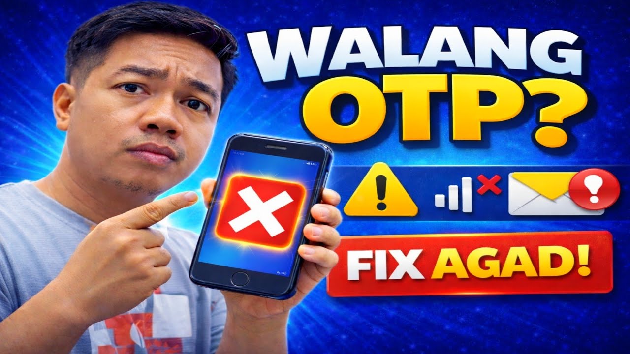 Ano ang Gagawin Pag HINDI Naka-Tanggap ng OTP - How to FIX Verification Code NOT Received in Android