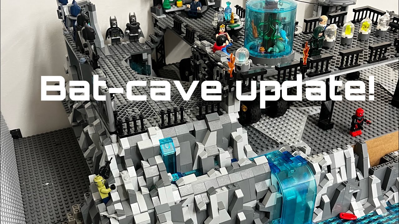LEGO bat-cave update!