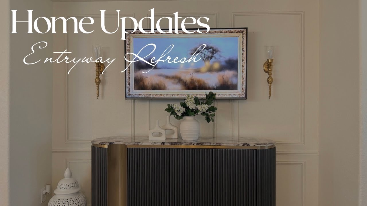 New Home Updates|Entryway Refresh|Louxas Home 