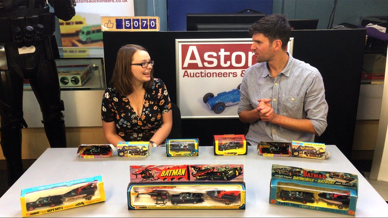 Corgi Batmobiles and Batman Gift Sets - Specialist Toy Auction