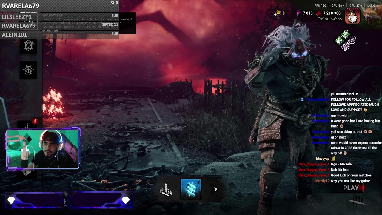 Dead by Daylight !Tune in  - SUB To Crack A egg on me :}