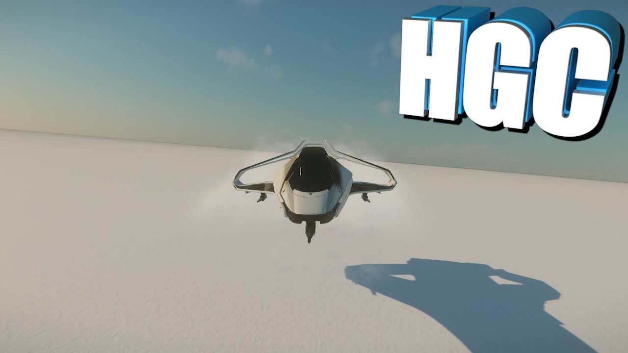 Origin 300i flies low over the surface of the MicroTech planet in Star Citizen (5)