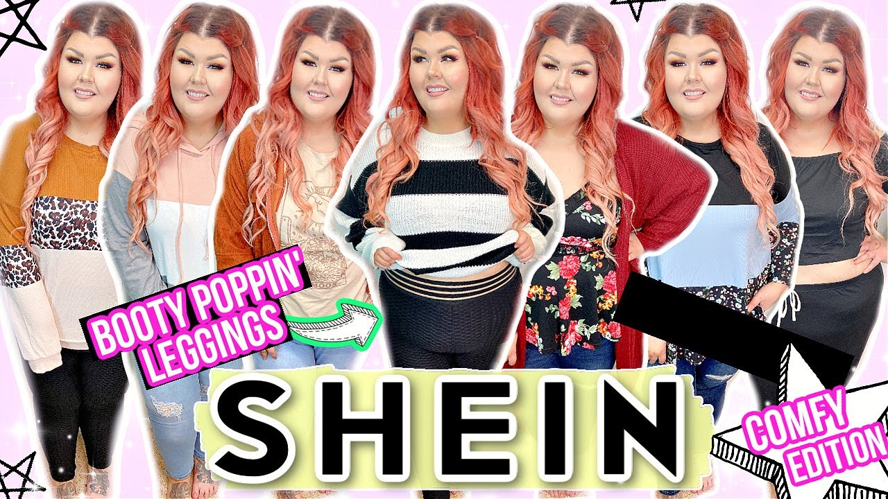 HUGE SHEIN Plus Size Haul Comfy Everyday Outfits 2021