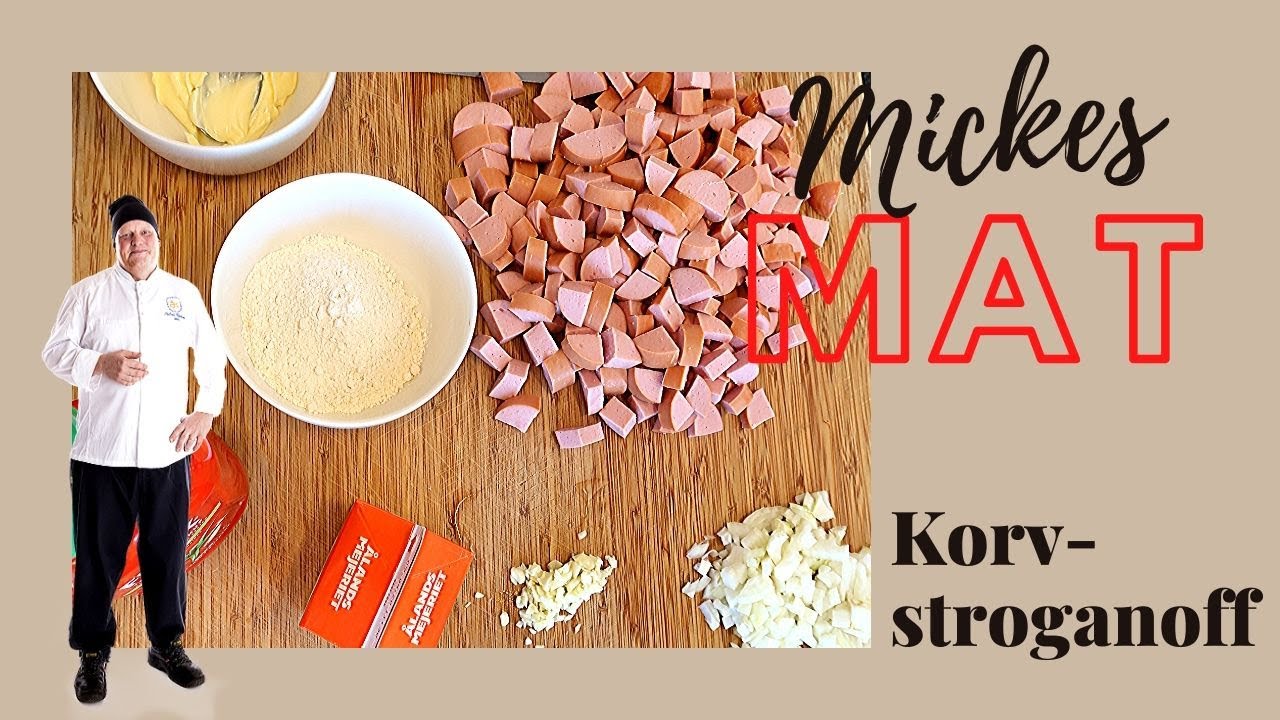 MICKES ENKLA STORKOK - Korvstroganoff