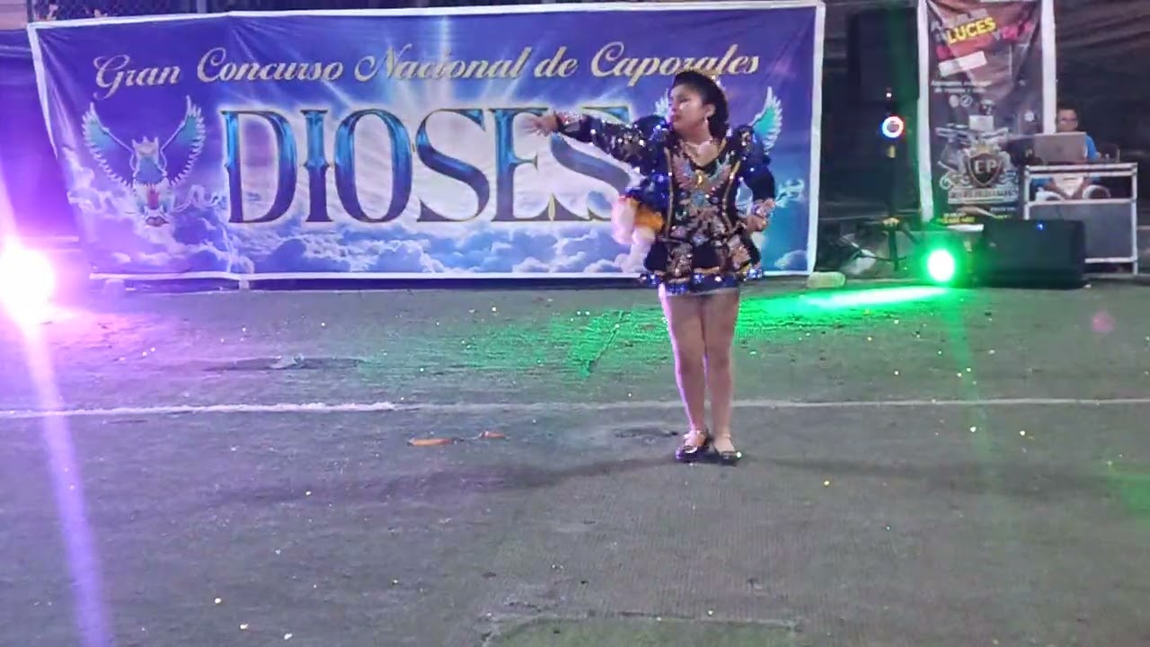 Concurso de caporal Dioses 2026,mafer tercer lugar unipersonal infantil 