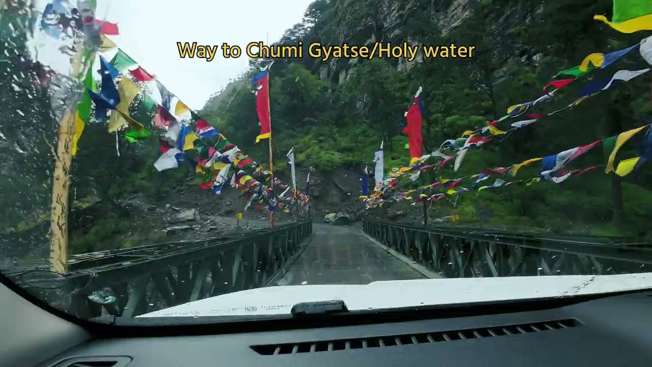 Way to Chumi Gyatse/Holy water.#arunachaltourism 