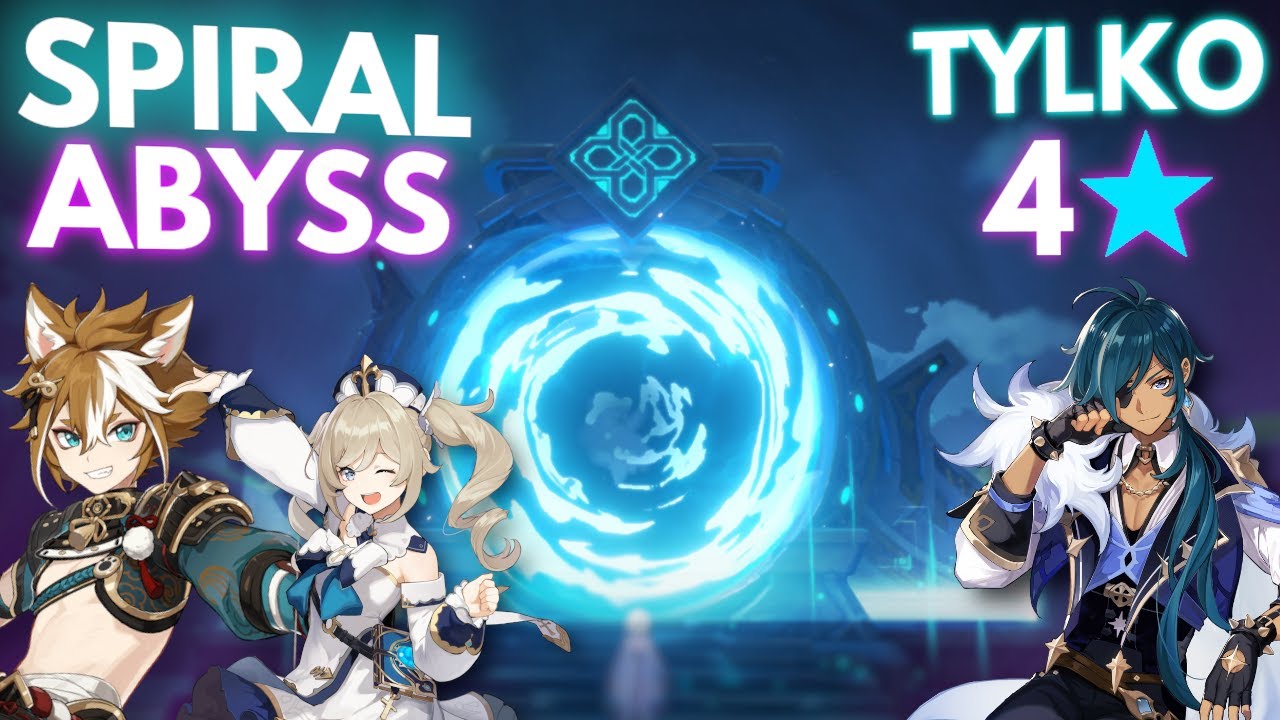 SPIRAL ABYSS TYLKO 4* POSTACIAMI i BRONIAMI! | GENSHIN IMPACT TAMAE