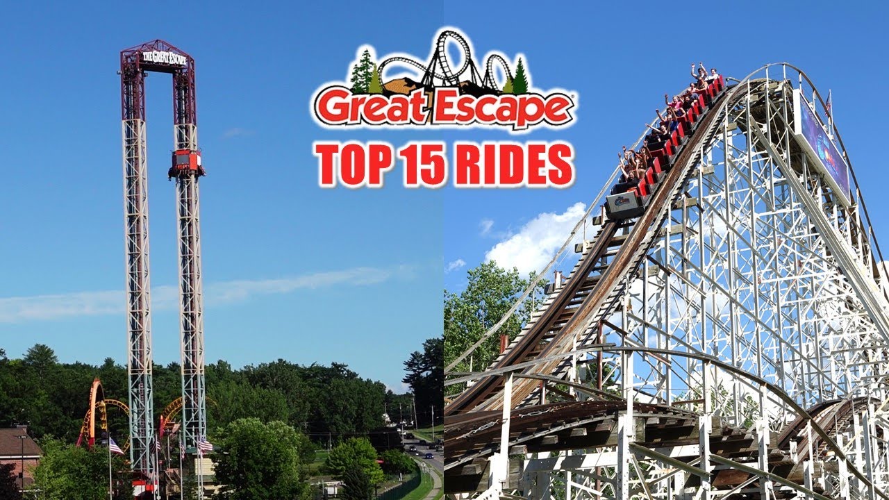 Top 15 Rides at Six Flags Great Escape