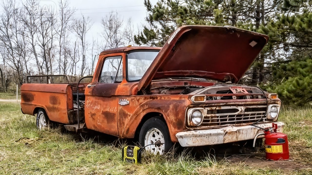Impresionante Restauración del Motor de una Ford F-100 1966 