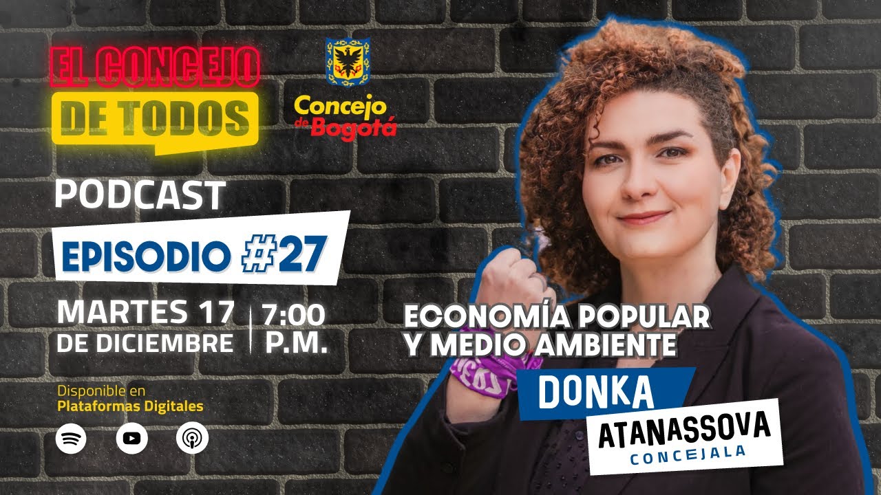 Episodio 27.  Economía Popular y medio Ambiente, Donka Atanassova.