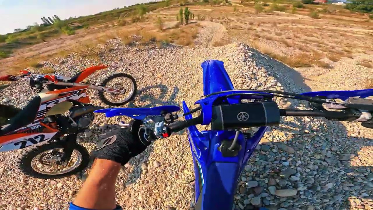 EXC 125  -  YZ 125 | ENDURO NELLA CAVA ABBANDONATA