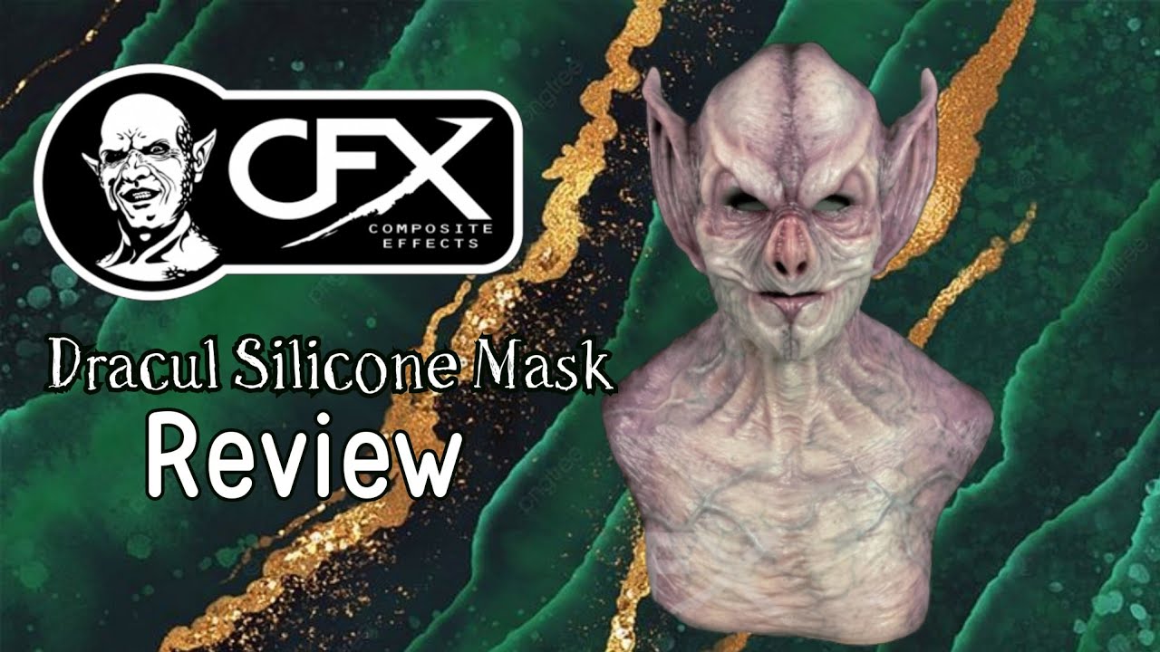 CFX Silicone Mask: Dracul the Vampire (Box Opening and Review)