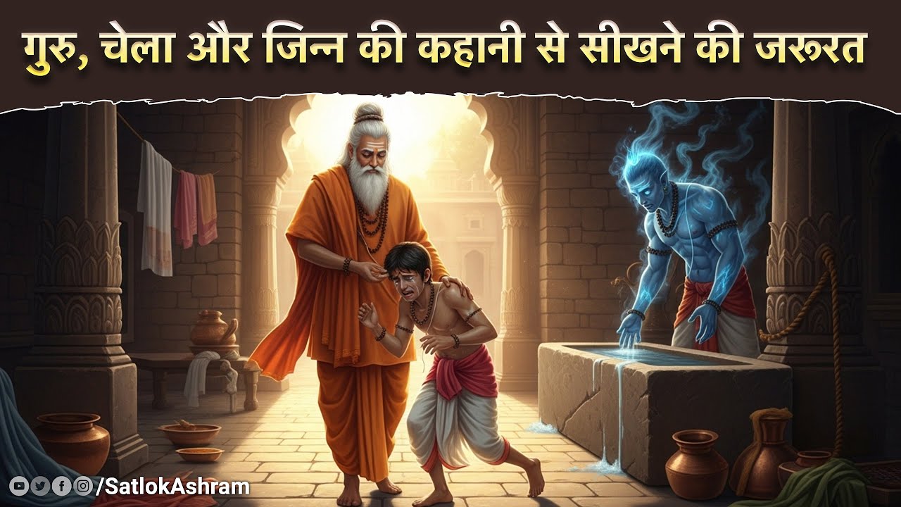 गुरु, चेला और जिन्न की कहानी से सीखने की जरूरत | Sant Rampal Ji Satsang | SATLOK ASHRAM