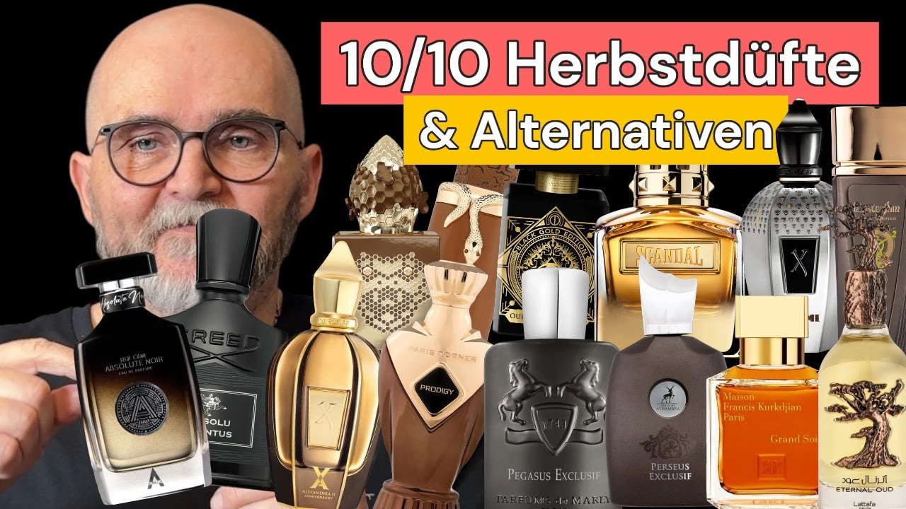 10/10 Parfüms perfekt für den Herbst mit Alternativen im direkten Vergleich #topduefte