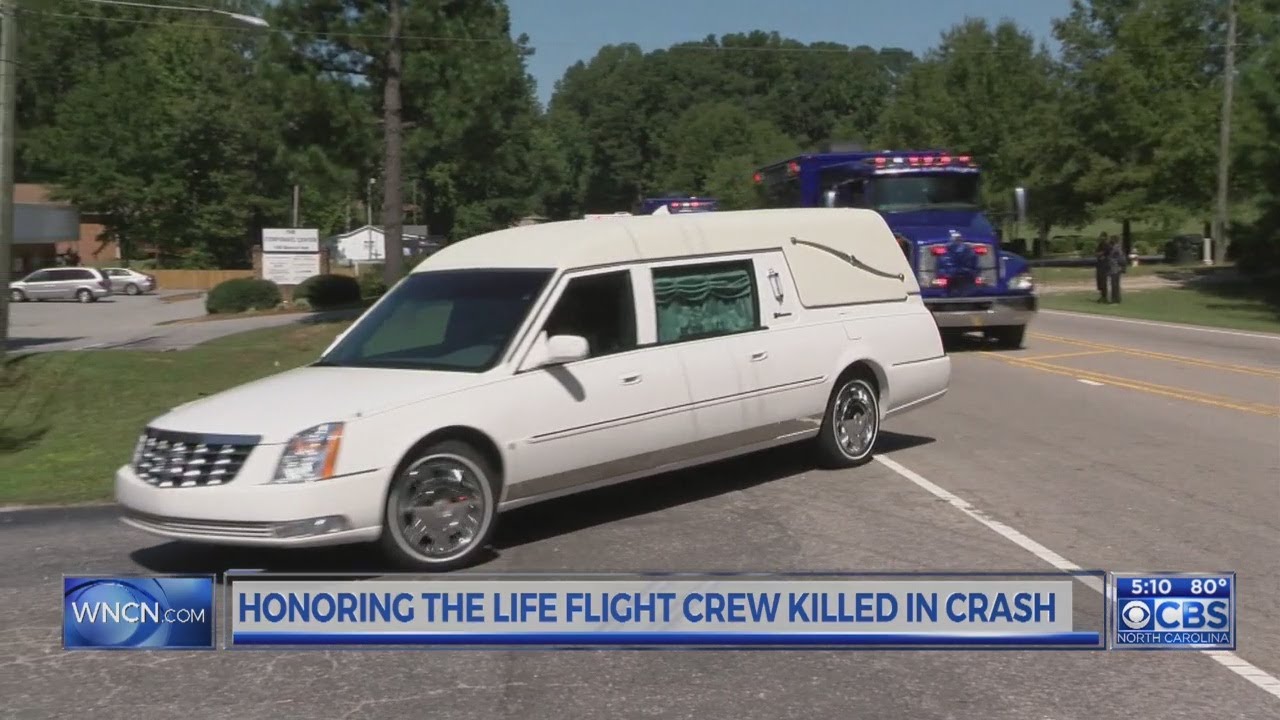 Remains of Duke Life Flight crew escorted home