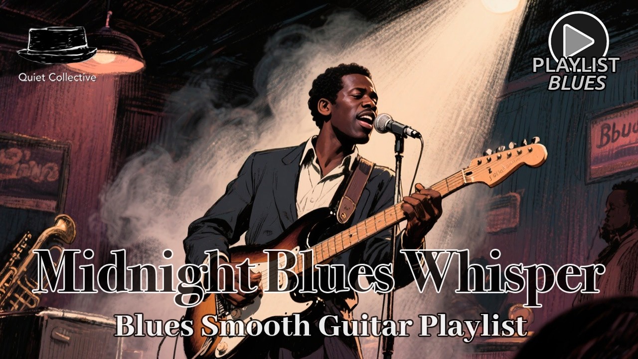 Midnight Blues Whisper–BLUES SMOOTH GUITAR PLAYLIST 