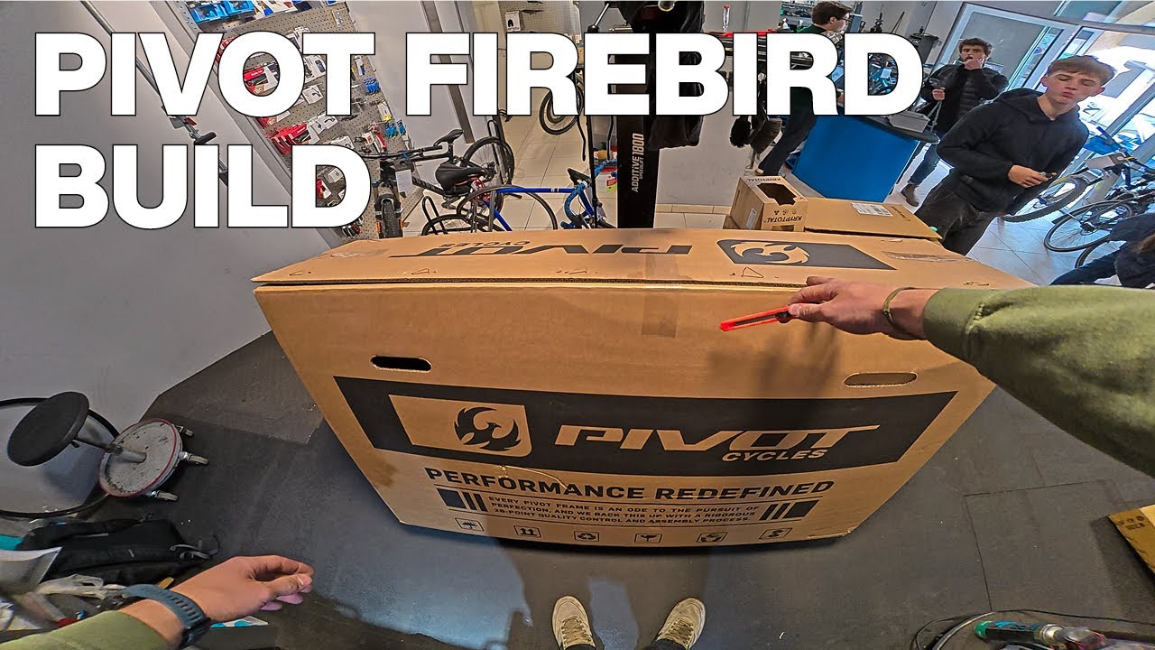 PIVOT FIREBIRD 2025 LTD | POV Bike Build – Purple Galaxy Edition