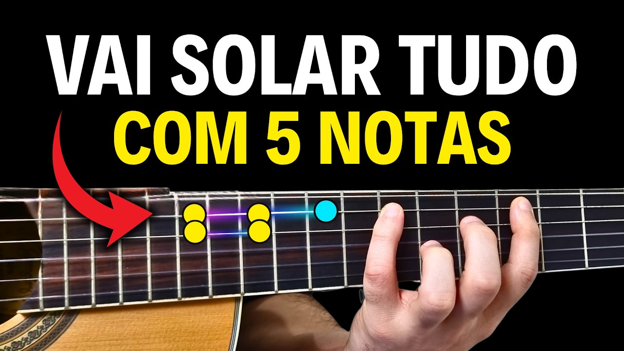 As 5 NOTAS M&Aacute;GICAS pra virar o MAIORAL dos SOLOS no viol&atilde;o
