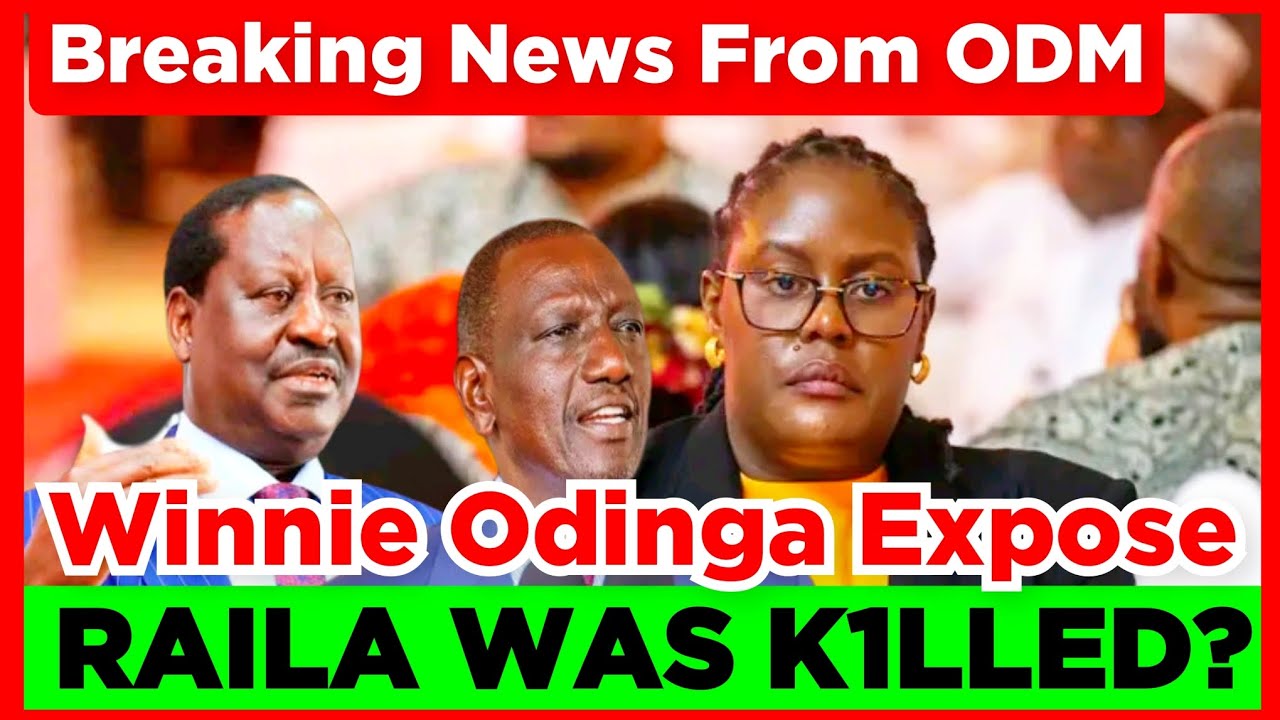 Ukweli Umejulikana! Shocking News Expose What Happened to Raila,  Winnie Odinga Know Something