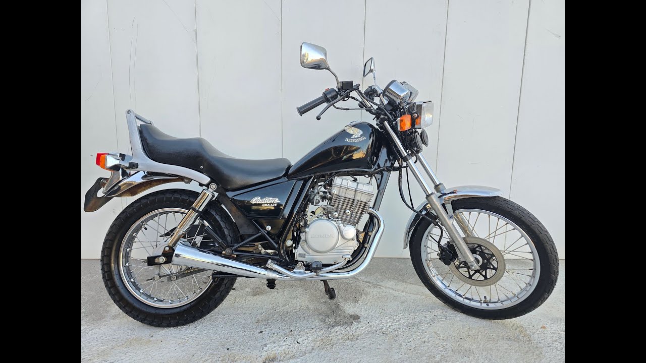 ホンダ CBX125カスタム JC10 1993年最終型 エンジン始動 空ぶかし 排気音 エンジン音 エキゾーストサウンド