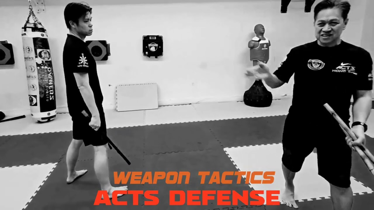 WEAPONS TACTICS - DOUBLE STICKS TRAINING-022
