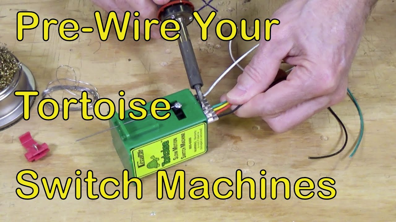 Pre-wire your Tortoise Switch Machines for Easier, Faster Installations (65)