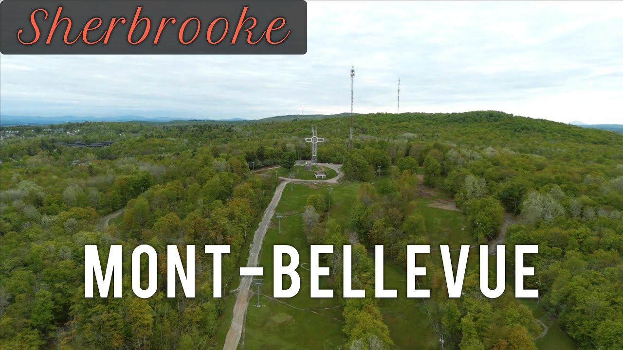MONT-BELLEVUE - SHERBROOKE - QUEBEC, CANADA / 4K Drone Footage