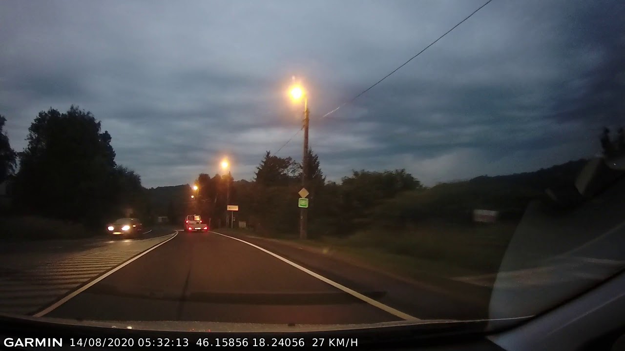 DRIVE #1246: Pécs (Pečuh)-Sásd (Hungary) (timelapse 4x) *Read Description*