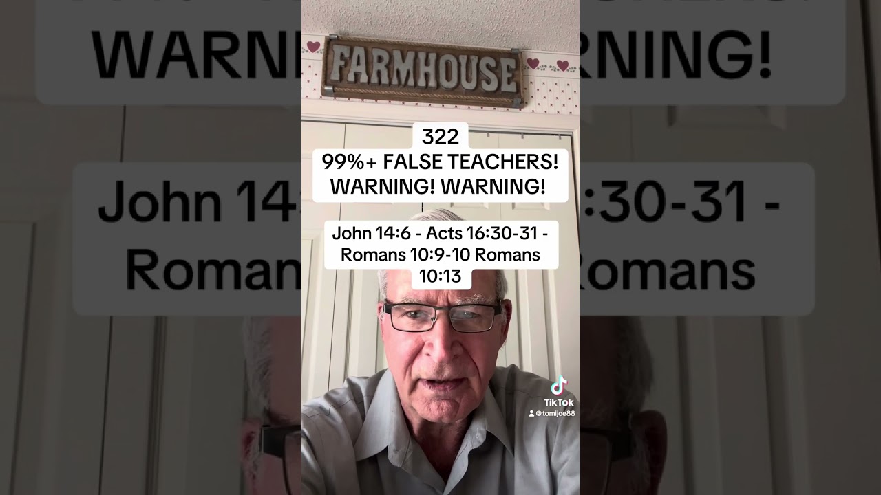 332 (mis-numbered) 99%+ FALSE TEACHERS - WARNING! WARNING!