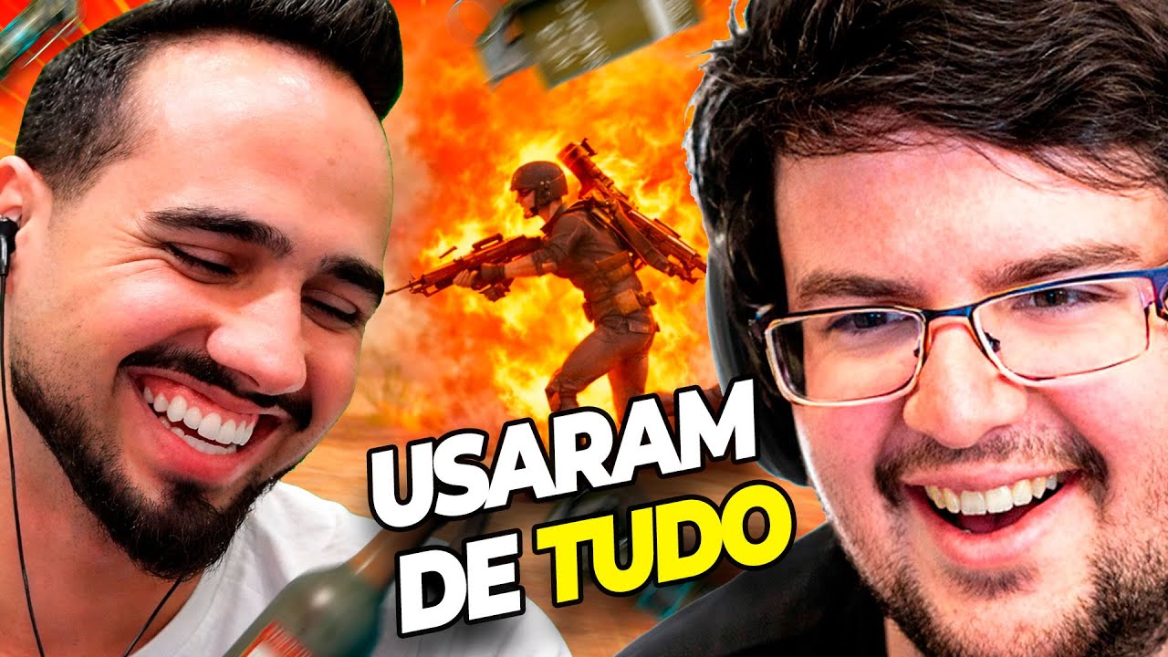 THUGFAAST E TECNOSH USARAM TUDO QUE FOI POSSIVEL NELE - PUBG