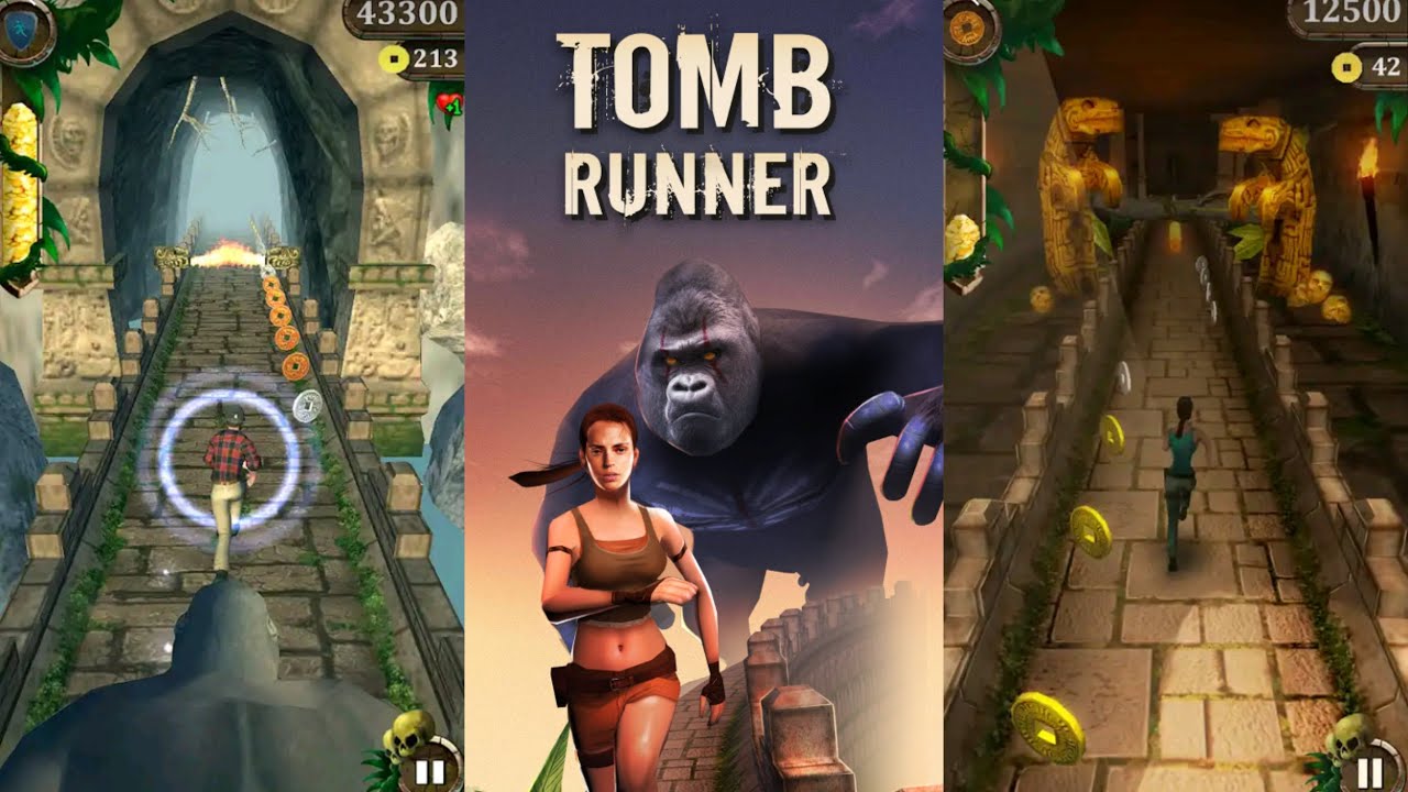 Tomb Runner - Temple Raider: 3 2 1 & Run for Life!