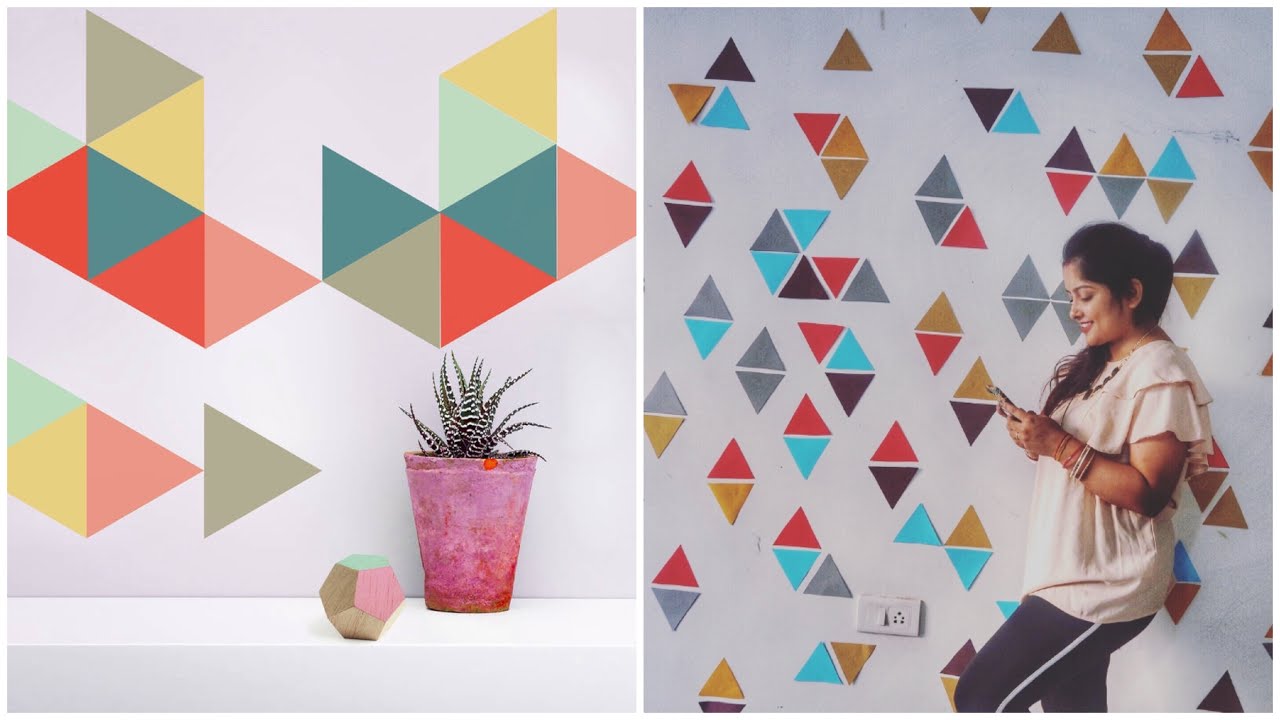 Colourful Wall Makeover in Budget || Interior Maata