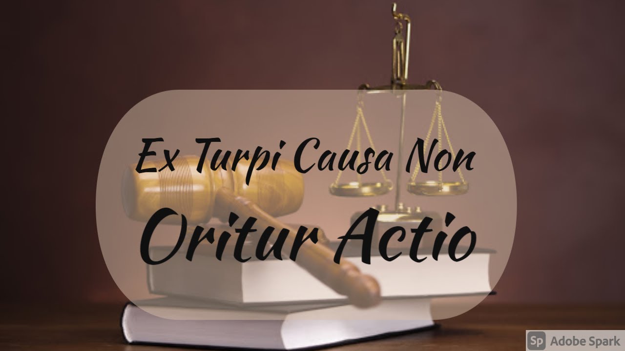 Ex Turpi Causa Non Oritur Actio | Law Of Torts | Easy way | in Hindi