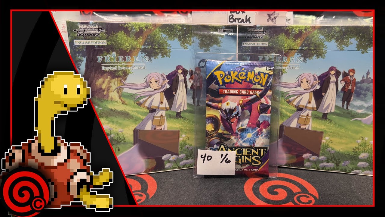 WEISS FRIEREN ENGLISH 1ST ED - ANCIENT ORIGINS BOX BREAK CLOSE - PRICING UP CONSIGMENTS