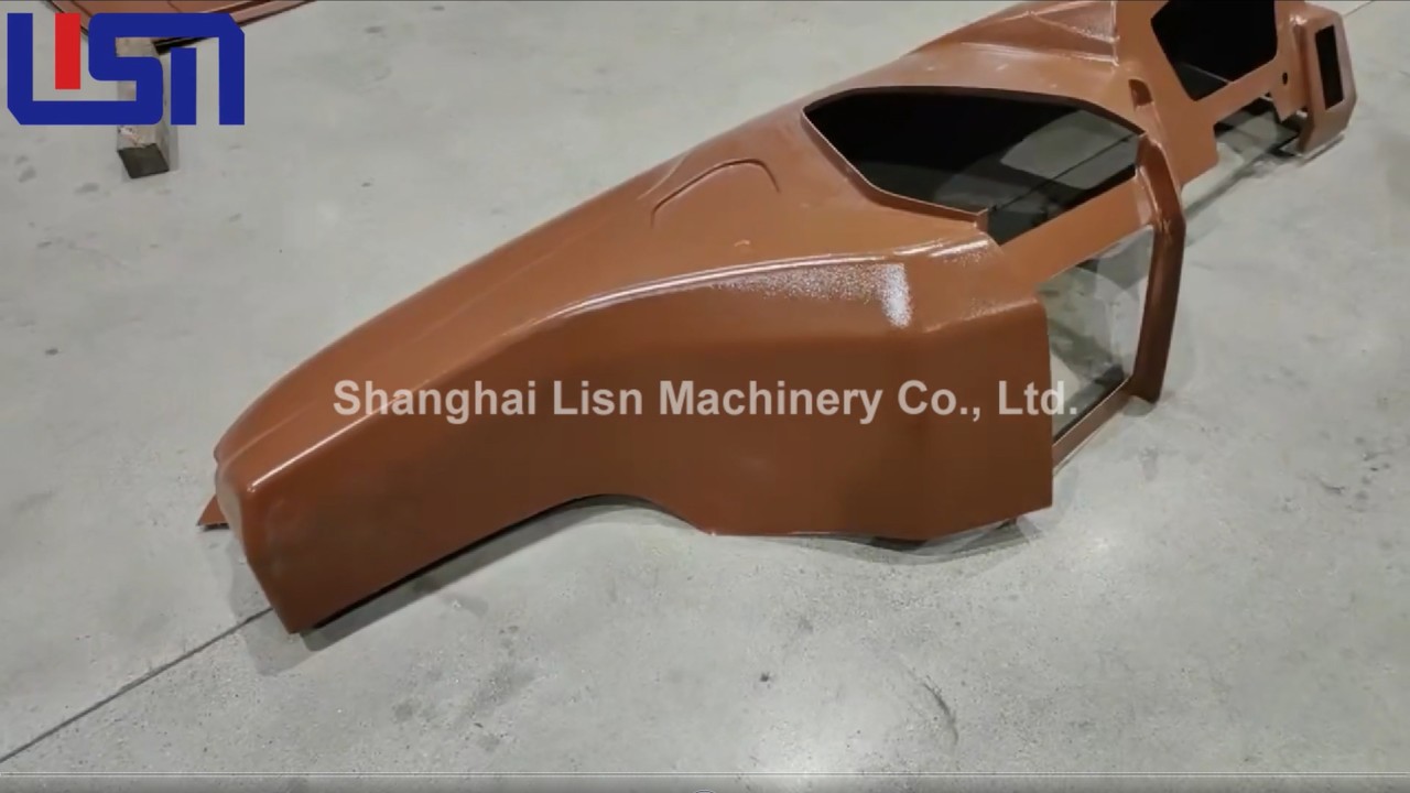 Thick sheet vacuum forming machine ADF-1000 for Bus dashboard Van interiors Aerospace cabin
