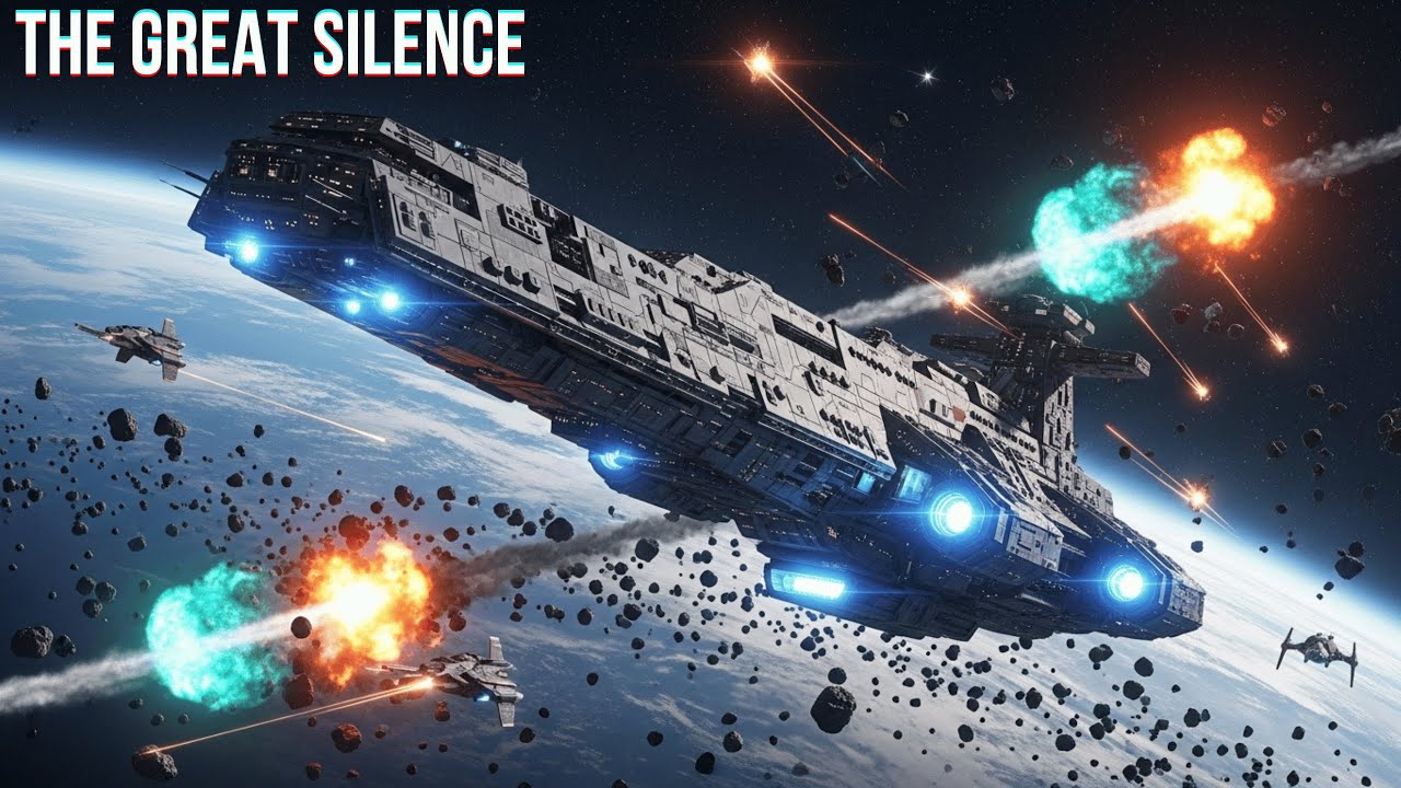 WHEN HUMANITY FELL SILENT... THE ENTIRE GALAXY FROZE IN TERROR!