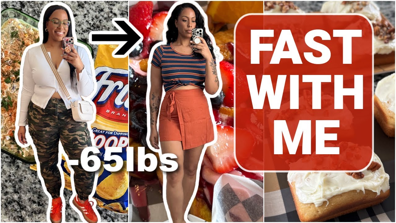 FAST WITH ME! | ADF + INTERMITTENT FASTING | 65LBS ⬇️ | REALISTIC FEAST DAYS  @TheHeartsandCake90