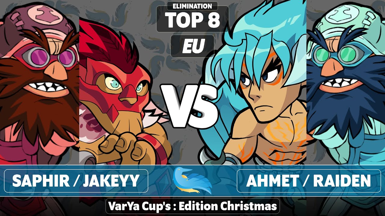 Saphir & Jakeyy vs Ahmet & raiden - Elimination Top 8 - VarYa Cup's : Edition Christmas [AHMET POV]